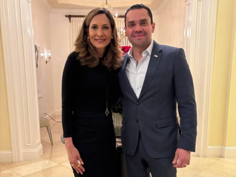 El presidente del Legislativo se reunió con la republicana María Elvira Salazar.