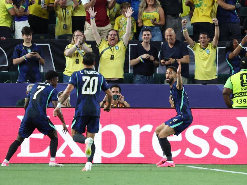 Matheus Cunha, delantero del Manchester United, marcó el 1-0