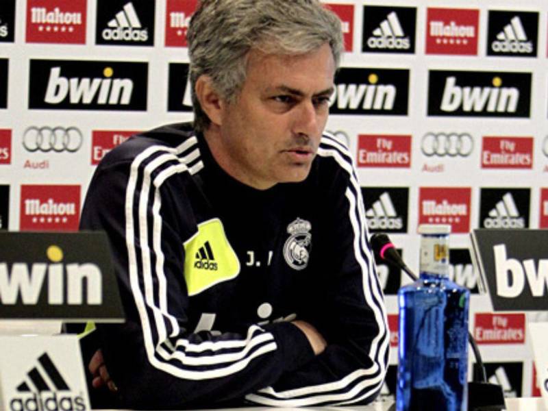 Mourinho durante su etapa como técnico del Madrid.
