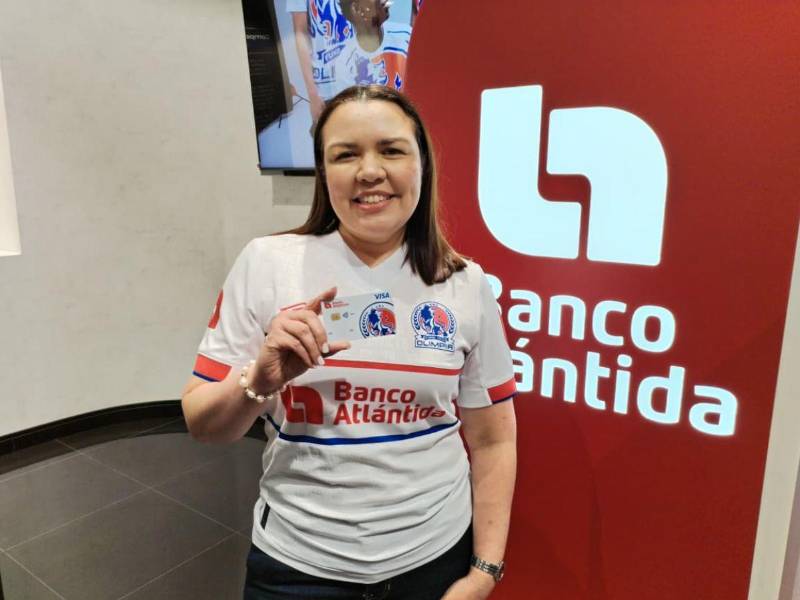 Banco Atlántida presentó una promoción especial para celebrar el Día del Padre en alianza con Sportline y Olimpia Store dirigida a los aficionados del Club Olimpia Deportivo.