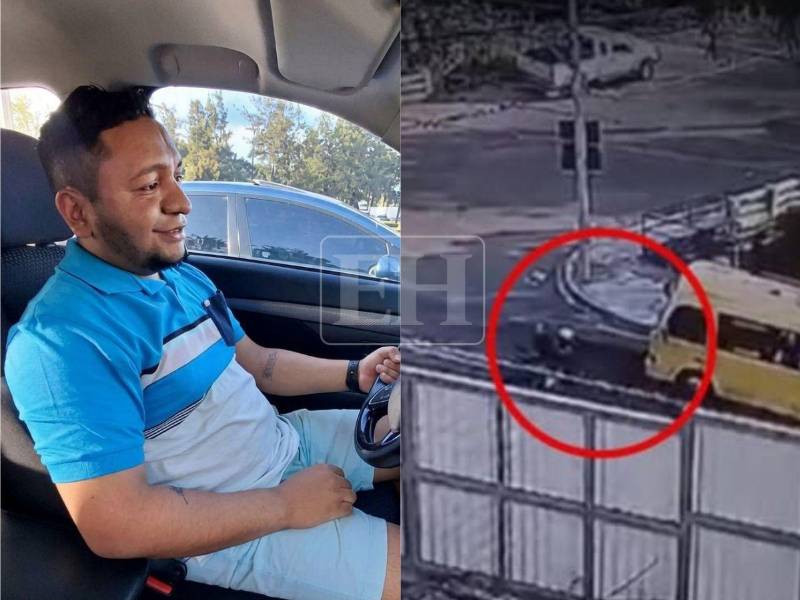 Con mucha frialdad y serenidad, cámaras de seguridad muestran el momento exacto en el que le quitaron la vida a Cristian David Escoto, conductor de un rapidito en la calle Los Alcaldes, en Comayagüela.