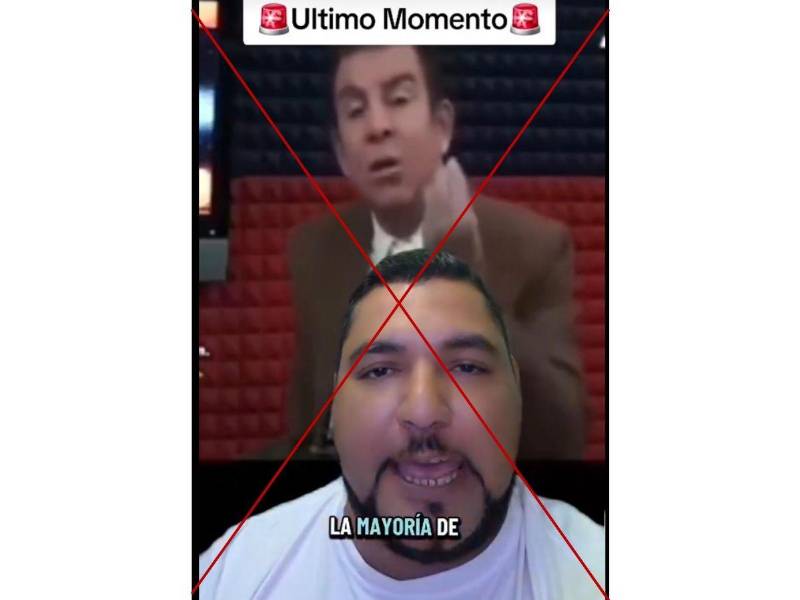 Captura de pantalla a una publicación de TikTok hecha el 17 de noviembre de 2025.