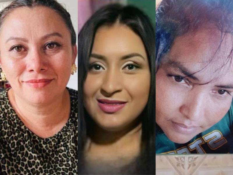 Estos son los rostros de las tres mujeres víctimas de la masacre en El Porvenir, Francisco Morazán, ocurrida el pasado sábado 5 de septiembre en horas de la noche. Los cuerpos de las víctimas fueron hallados hasta la mañana del domingo 6 de septiembre.