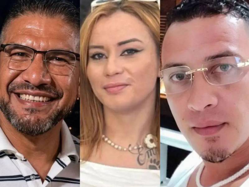 Alejandro José Marcilla Reyes, Axel Obed Cerrato Pineda y Bowye Burke Midence, víctimas de la masacre en El Cimarrón.