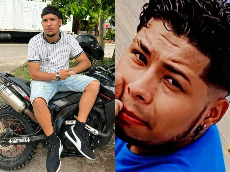 Imagen en vida de las víctimas: A la izquierda, Kevin Ruiz Sánchez y a la derecha fotografía de Kelser Orlando Castillo.