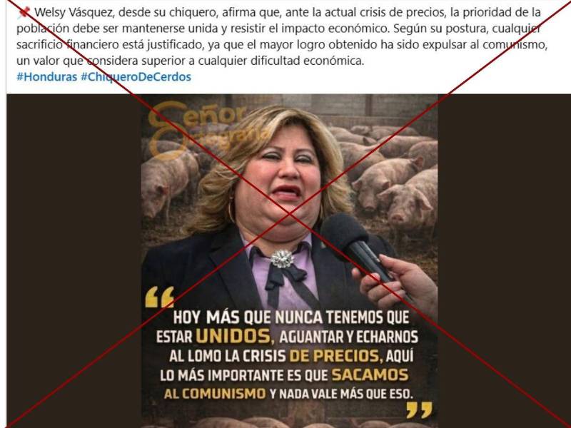 Captura de pantalla a una publicación de Facebook hecha el 6 de abril de 2026.