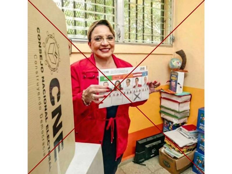 Captura de pantalla a una imagen de WhatsApp compartida el 30 de noviembre de 2025.