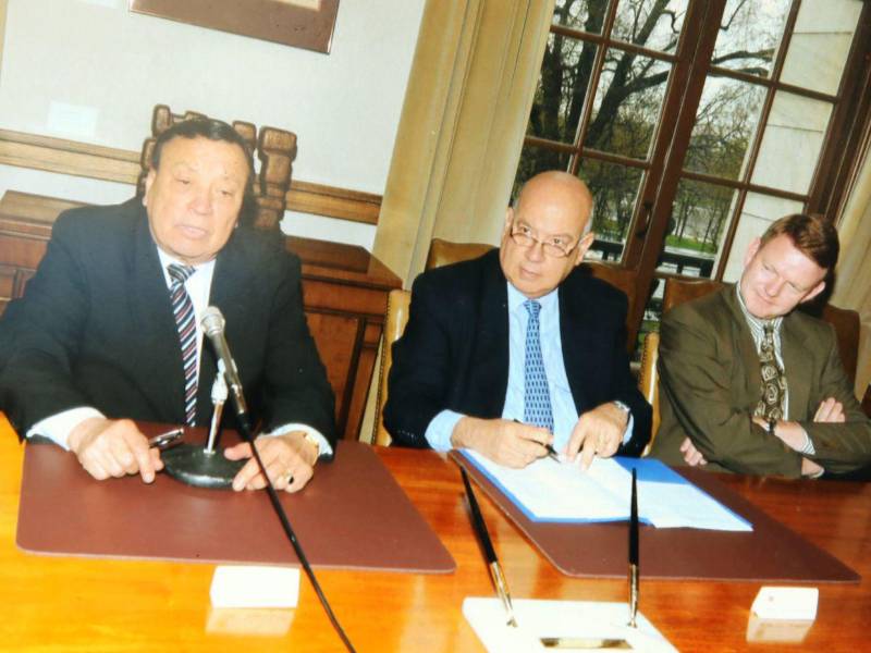 Don Augusto Aguilar recordó que ha participado en reuniones con representantes de misiones internacionales, como el exsecretario de la OEA, José Miguel Insulza.