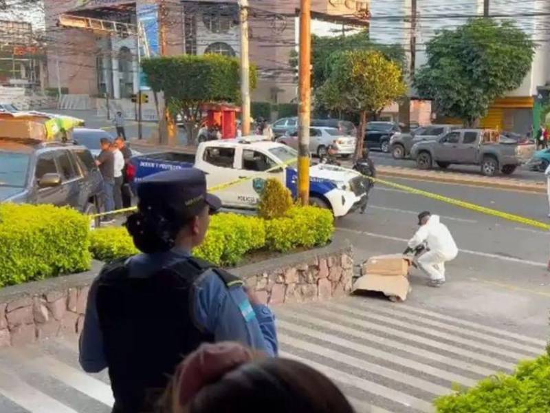 El homicidio tuvo lugar en el bulevar Morazán, en la capital, alrededor de las 4:50 de la tarde del pasado 16 de febrero.