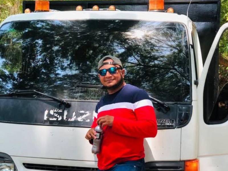 José Mercado murió acribillado en el municipio de El Triunfo.