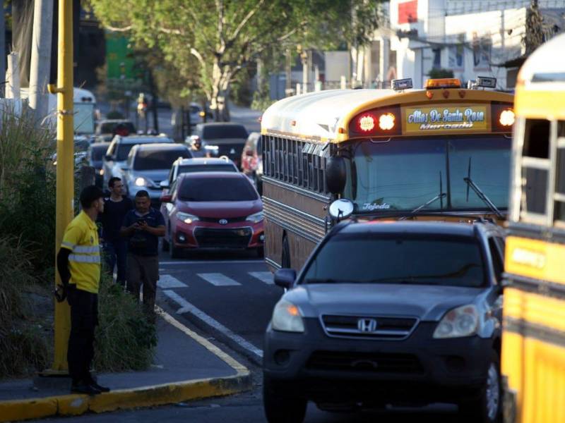 Más de 100 cuerpos de seguridad fueron desplazados a diferentes puntos de la zona sur de Tegucigalpa.