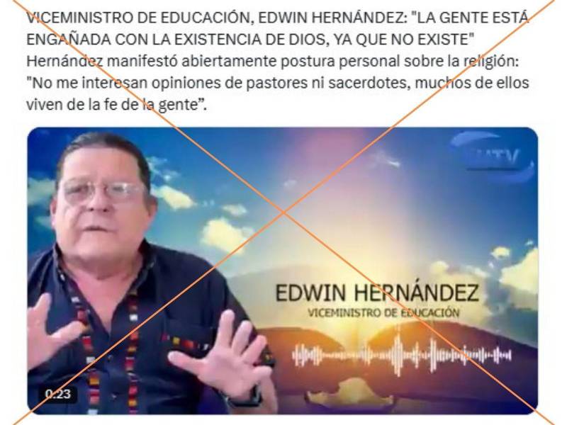 Captura de pantalla a una publicación de X hecha el 5 de agosto de 2025.