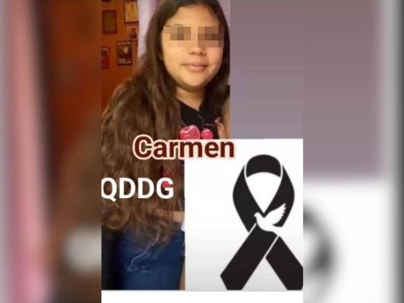 Foto en vida de Carmen Maribel Rosales.