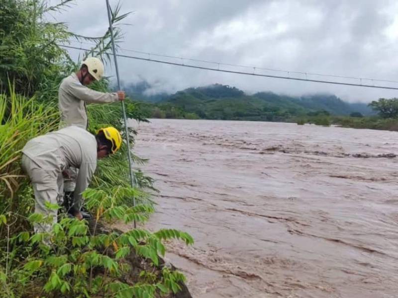 Copeco emitió alerta verde por 48 horas en zonas bajas del Valle de Sula ante el aumento del nivel del río Ulúa y mantiene la medida en el Distrito Central y el lago de Yojoa.