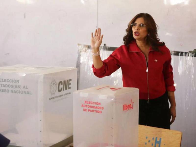 La candidata del partido Libre, Rixi Moncada no recibió el apoyo ni en Talanga, Francisco Morazán, municipio de donde es originaria.