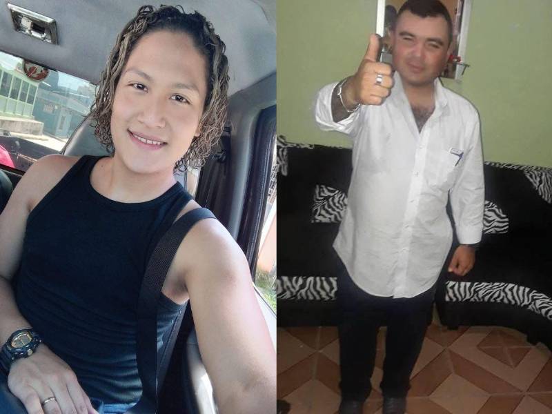 Rostro de Antony Solórzano (primera foto), y Álvaro Luis Dubón (segunda foto).