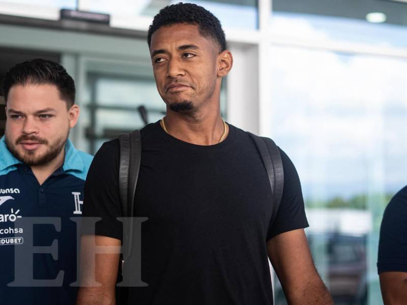 Antony Choco Lozano ya se encuentra concentrado con la Selección de Honduras.