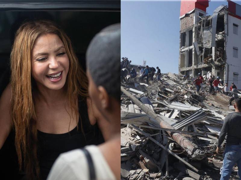 Varias de las zonas más afectadas por el terremoto de magnitud 7,4 que sacudió a Colombia fueron visitadas por la cantante Shakira, a poco más de una semana de la tragedia.