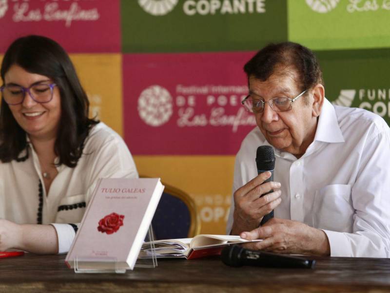 Hay en la poesía de Tulio Galeas un registro de la vida. Más de medio siglo ha dedicado el poeta a la siembra y cosecha de su obra.