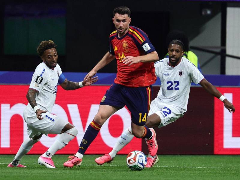 España no está siendo tan clara en los primeros minutos del juego.