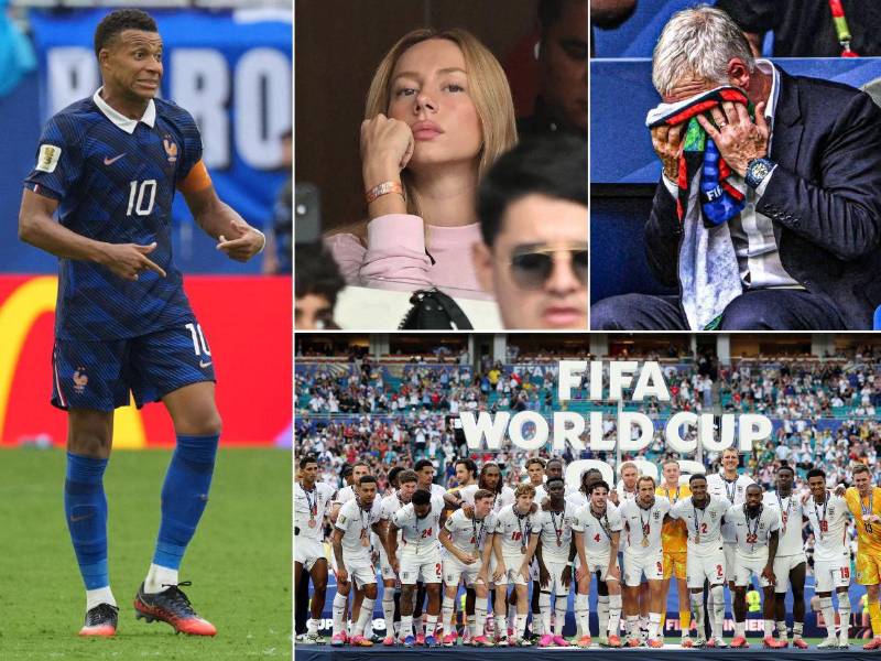 El juego entre Francia e Inglaterra por el tercer lugar del Mundial dejó varias imágenes curiosas. Didier Deschamps se quebró, alegría inglesa y... ¿desplante de Ester Expósito a Mbappé?