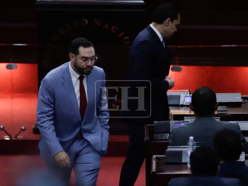 Jorge Cálix del Partido Liberal no logró los votos en el Congreso.