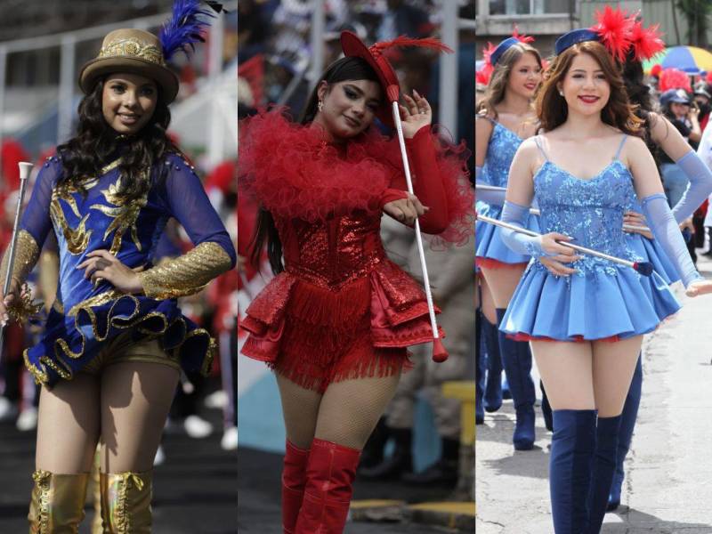 Cada una de las palillonas brilló con su propia esencia y su talento, pero algunas se robaron las miradas del público por su belleza. Aquí un recuento de las más bellas captadas en los desfiles patrios en Tegucigalpa.