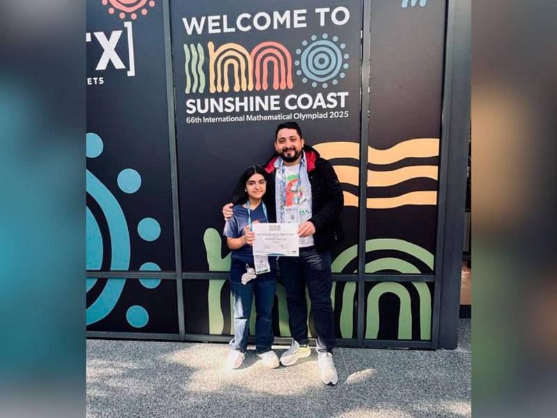 Joven hondureña obtiene Mención Honorífica en Olimpiada Int. de Matemáticas en Australia