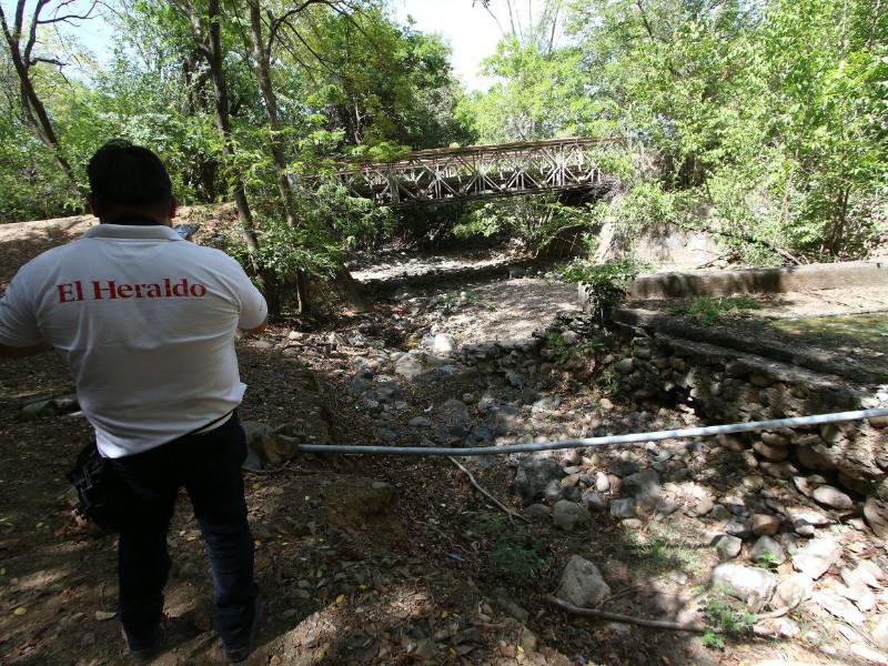 Los ríos y quebradas en los municipios más afectados por la sequía están completamente secos.
