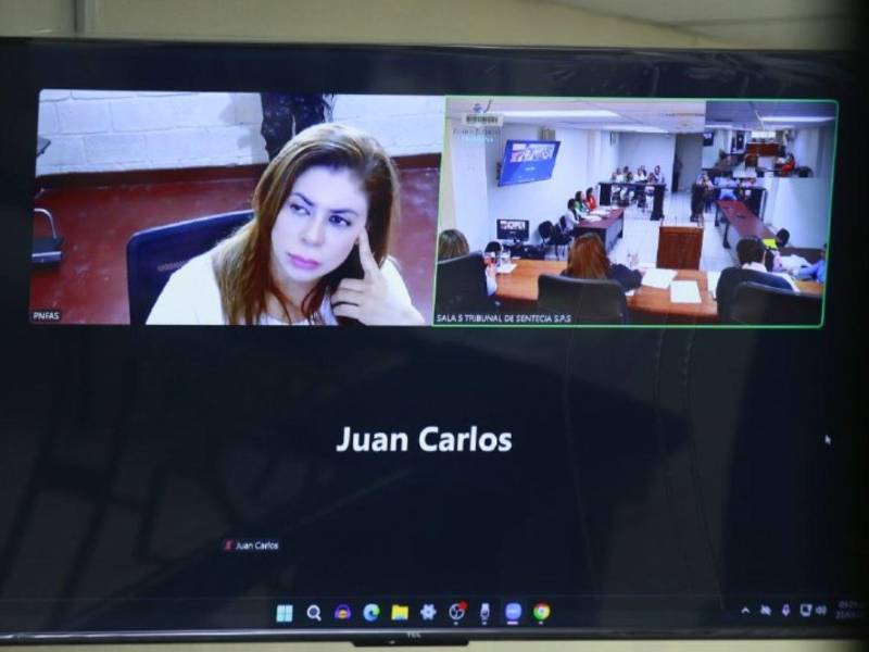 El portavoz de los juzgados sampedranos, Herbert Rivera dijo que por unanimidad se declaró culpable a la exfuncionaria.