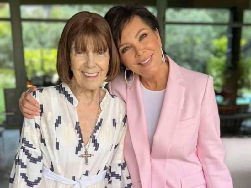 La empresaria Kris Jenner anunció el fallecimiento de su madres Mary Jo MJ Shannon de 91 años.