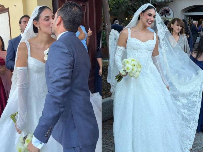 La exreina de belleza Alejandra Fuentes, contrajo matrimonio con Manuel Bardales, en una boda de ensueño que se celebró el viernes 9 de octubre en Italia. A continuación las primeras imágenes de la hermosa ceremonia.