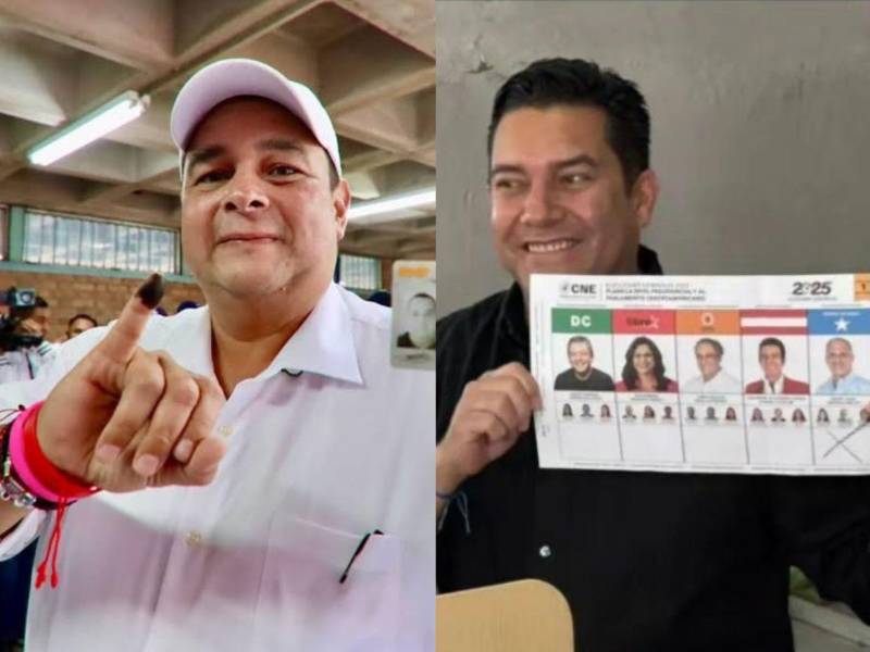 El alcalde Jorge Aldana y el nacionalista Juan Diego Zelaya se enfrentan en una contienda cerrada en el Distrito Central, separados por solo 362 votos.