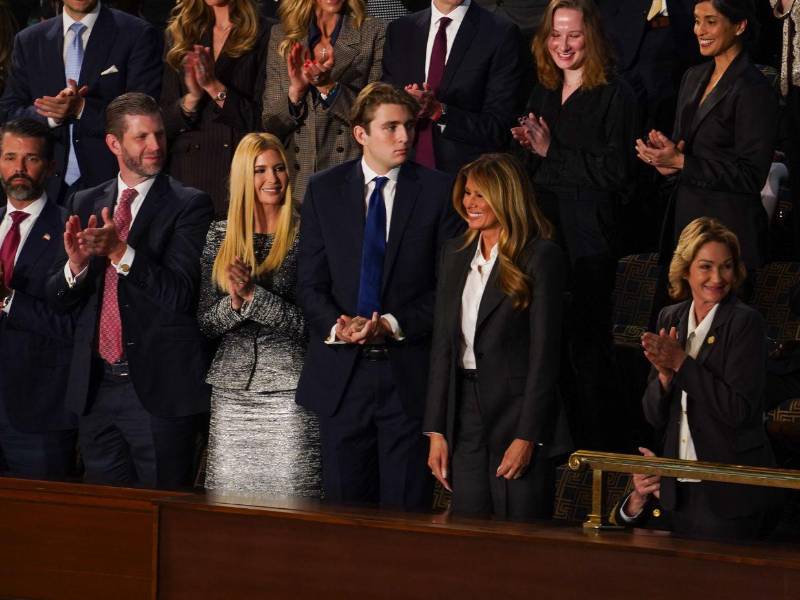 Barron Trump estaría bajo la mirada de la Guardia Revolucionaria de Irán.