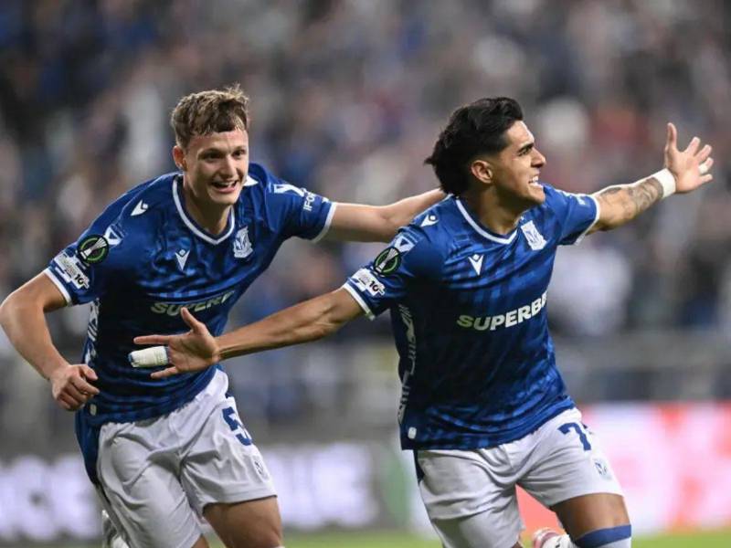 Luis Palma está a punto de ganar la liga polaca con el Lech Poznan.
