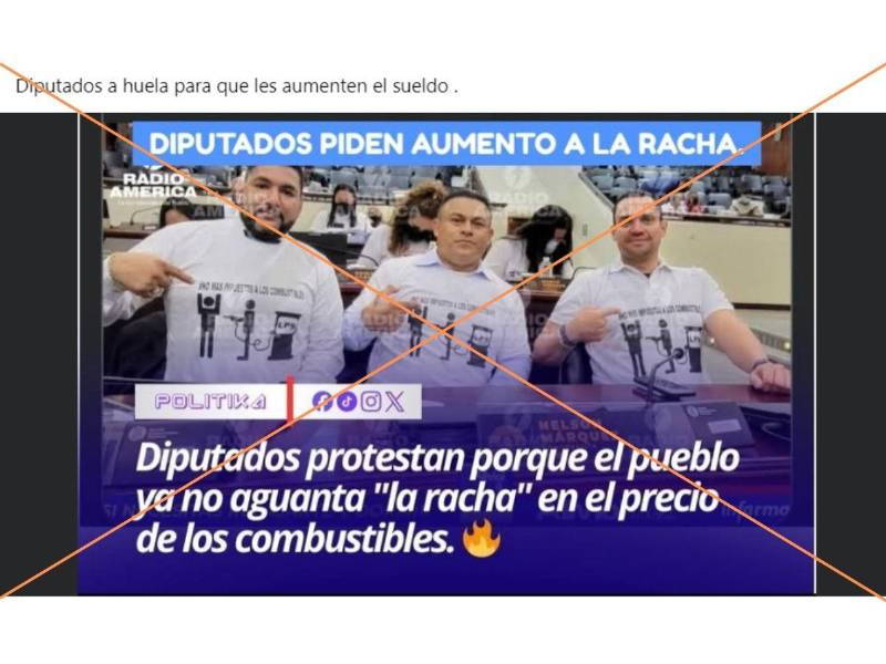 Captura de pantalla a una publicación de Facebook hecha el 17 de marzo de 2026.