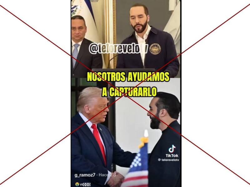 Captura de pantalla a una publicación de TikTok hecha el 5 de enero de 2026.