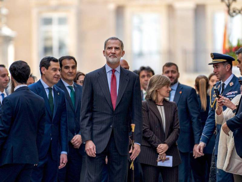 El rey Felipe afirmó que en la conquista de América hubo mucho abuso.