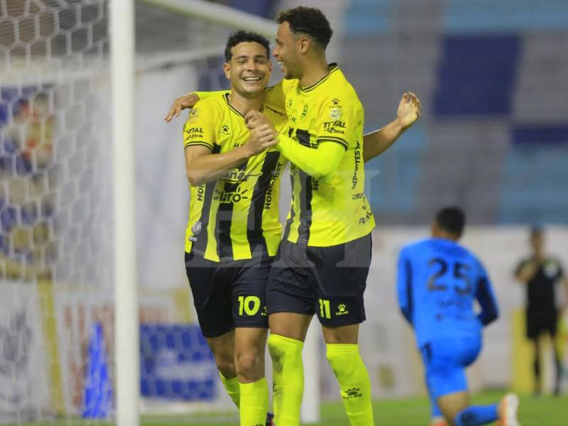 Jhow Benavídez anotó su cuarto gol de la temporada con el Real España.