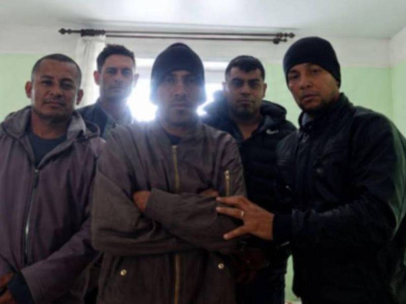 Yimi Alexander Baca, Marvin Sair Baca, Olvin David Banegas, Ricardo Alfredo Banegas y Luis Alonso Dubón, son cinco de los siete hondureños que lograron escapar en Rusia.