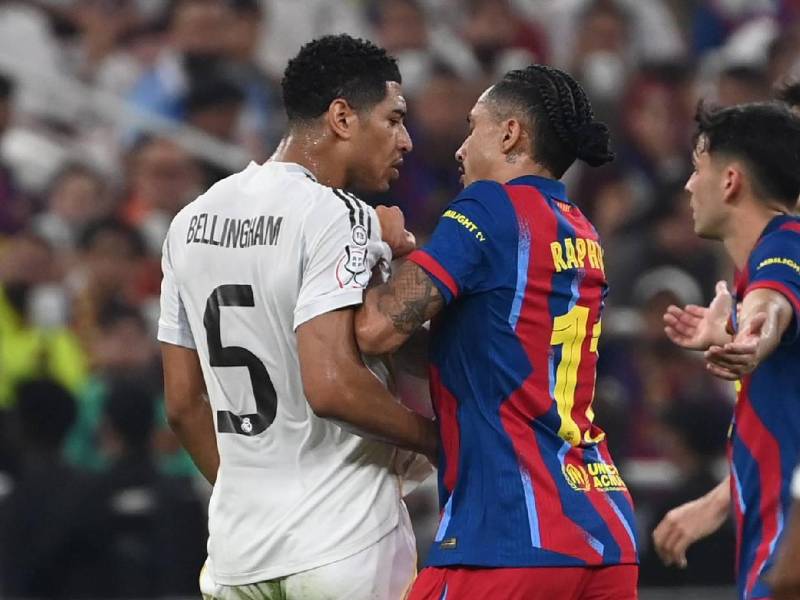 Imágenes del desarrollo del partido.