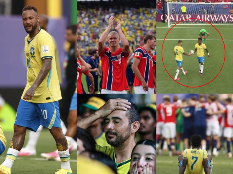 Noruega acabó con las ilusiones de Brasil y la eliminó del Mundial 2026. Neymar lloró y Vinicius señalado como el culpable. Las mejores postales del juego.