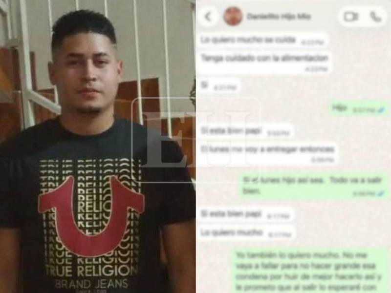 Prófugo de la justicia se mantiene Daniel Meraz, luego de ser señalado como sospechoso de haberle quitado la vida a su pareja en la colonia Santa Fe, Villanueva, Cortés. Mensajes con su padre revelan que este se entregaría próximamente. Aquí las capturas: