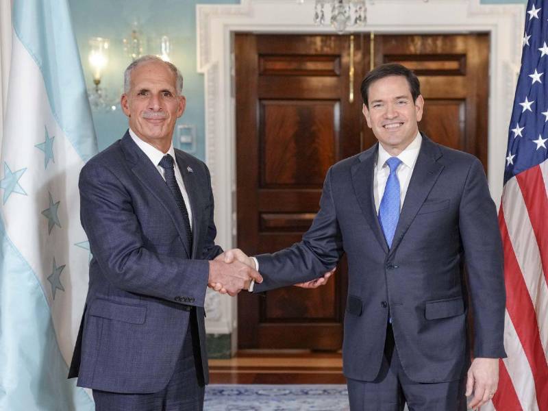 El 12 de enero del presente año fue la reunión entre Asfura y Rubio, previo a la investidura del mandatario hondureño.