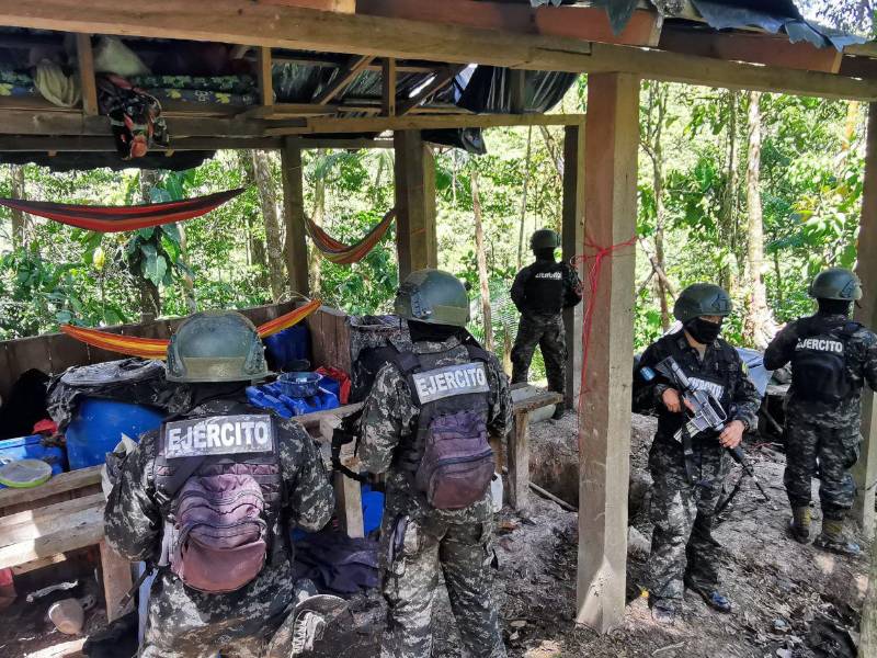 Las autoridades han detectado y desmantelado narcolaboratorios en las regiones del norte y occidente de Honduras.