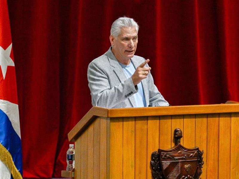 Díaz-Canel hizo estas declaraciones en el acto de recibimiento a los centenares de políticos y activistas que conforman el Convoy Nuestra América.