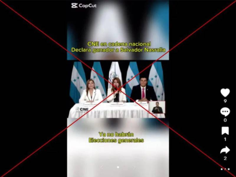 Captura de pantalla a una publicación de TikTok hecha el 4 de junio de 2025.