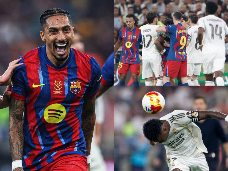 Victoria de Barcelona en El Clásico sobre el Real Madrid para llevarse la Supercopa de España por segundo año consecutivo.