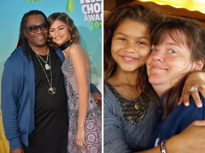 Los padres de Zendaya, ambos maestros durante la infancia de la actriz, tienen un papel muy importante en su vida.