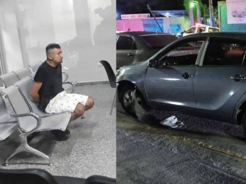 El detenido conducía en estado de ebriedad, de acuerdo con las informaciones establecidas hasta el momento.